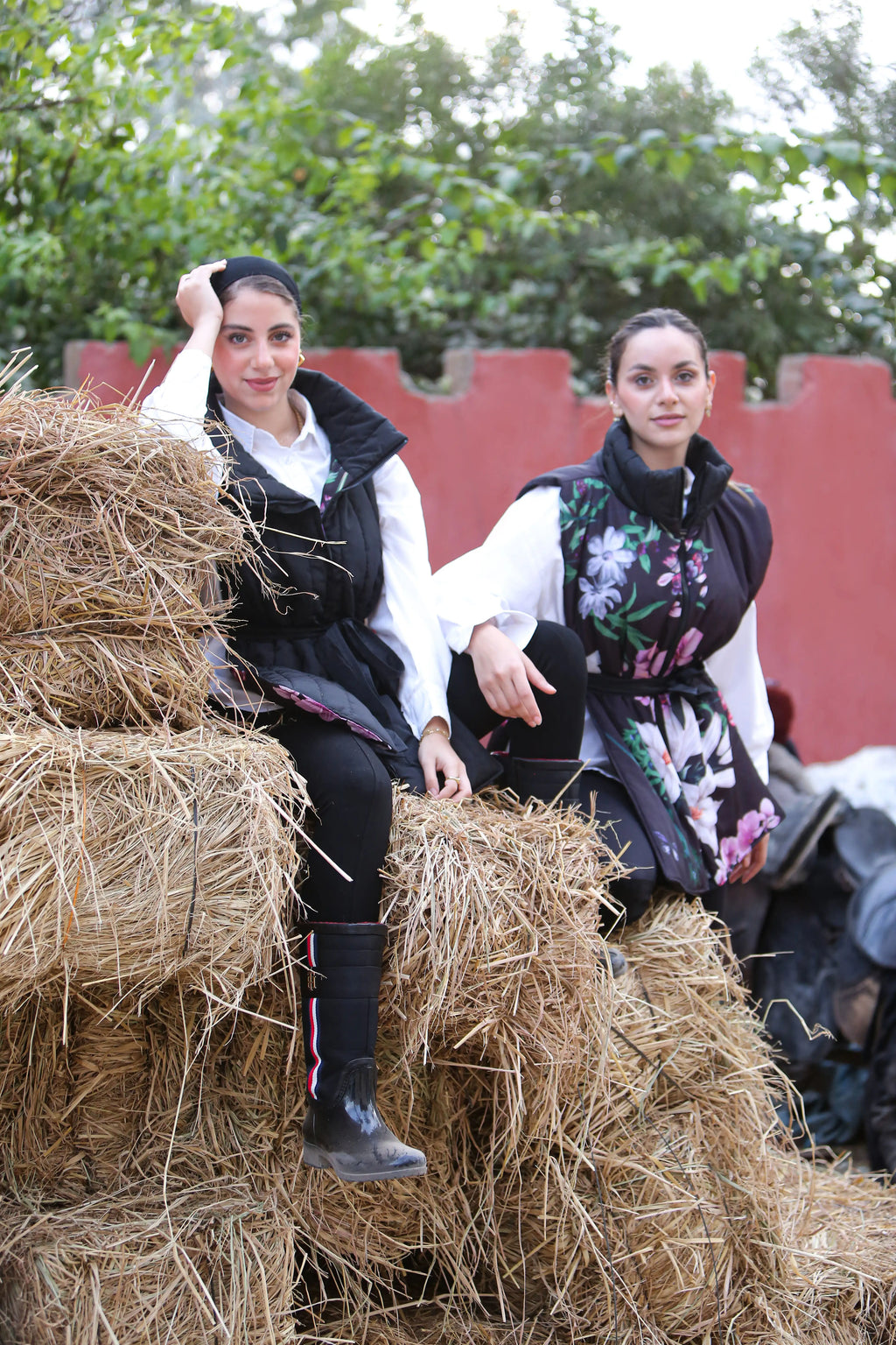 DOUBLE FACE LILLY VEST