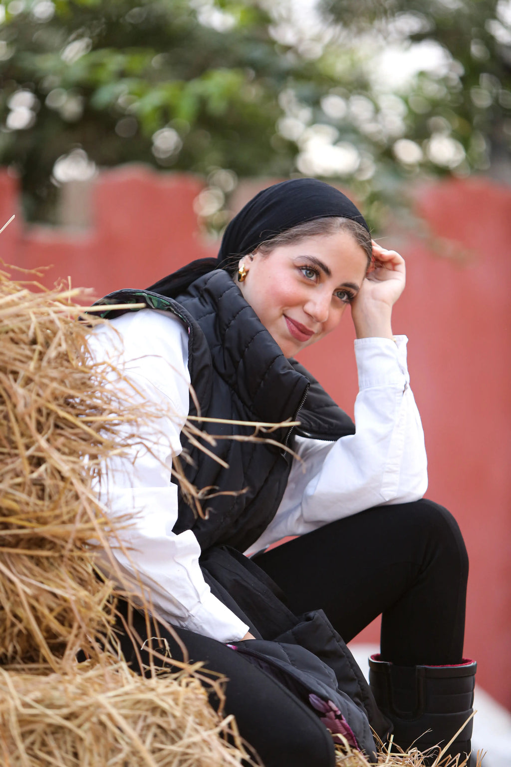 DOUBLE FACE LILLY VEST