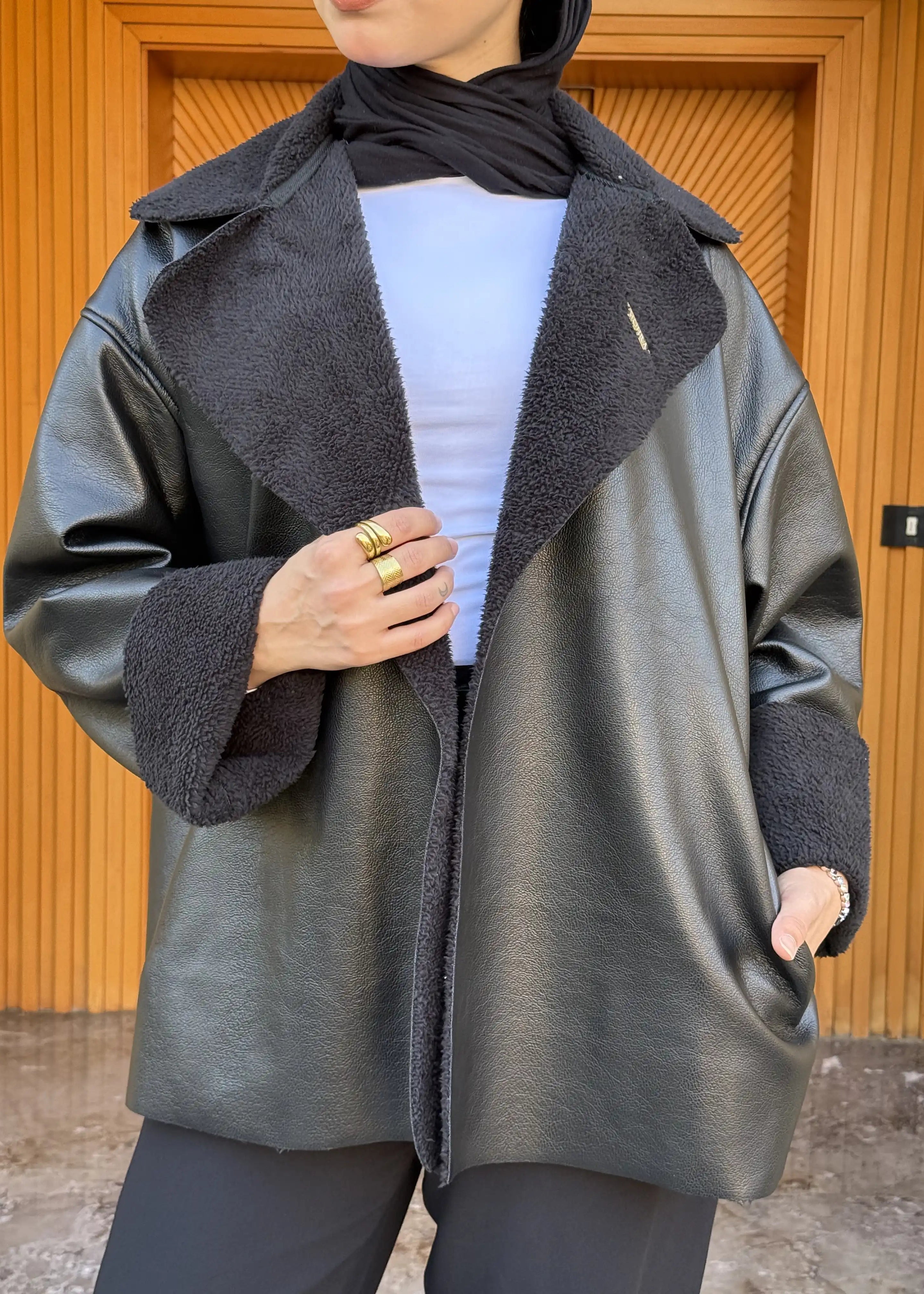 MUHRA LEATHER JACKET Secondary image