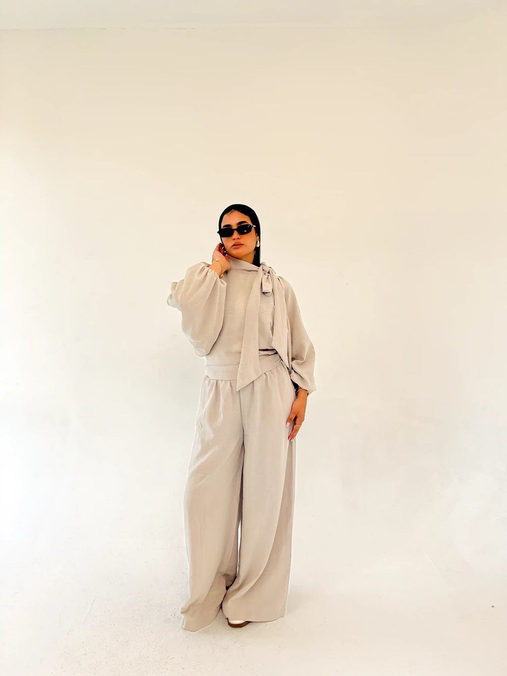 BIRDS JUMPSUIT SET