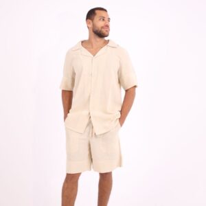 Men Beige Set